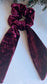Velvet Scarf Scrunchie